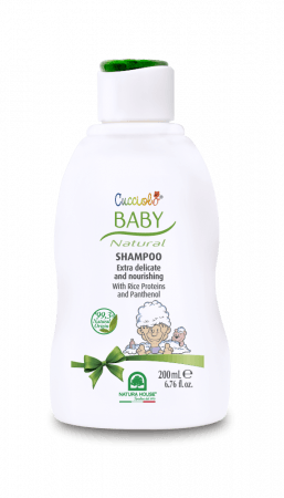 NATURA HOUSE šampoon BABY CUCCIOLO, 0m+, 200 ml 8000921217008