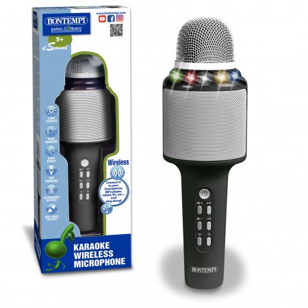 BONTEMPI karaoke juhtmevaba mikrofon, 48 5010 48 5010