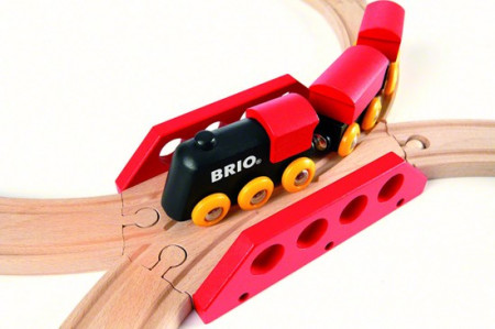 BRIO puidust klassikaline rongikomplekt, 8 kujuline, 33028 33028