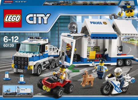 60139 LEGO® CITY Politsei mobiilne juhtimiskeskus 60139