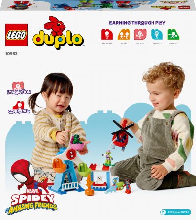 10963 LEGO® DUPLO® Super Heroes Spider-Man ja sõbrad: seiklus lõbustuspargis 10963