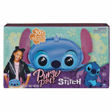 PURSE PETS interaktiivne kott Disney Stitch, 6067400 6067400