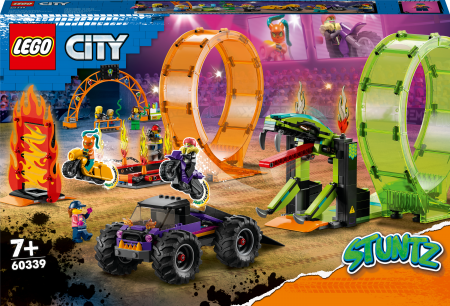 60339 LEGO® City Stunt Kahe silmusega trikiareen 60339