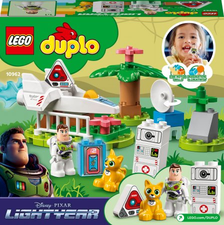 10962 LEGO® DUPLO® Disney™ Buzz Lightyeari planeedimissioon 10962