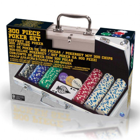 SPINMASTER GAMES mäng pokker, alumiinium kohvris, 6033157 