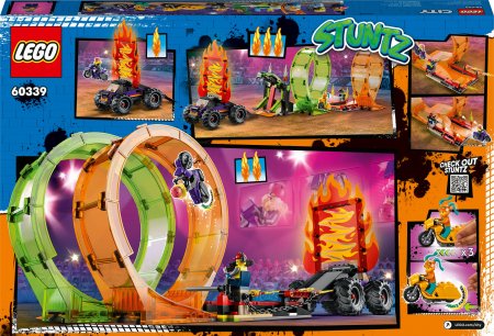 60339 LEGO® City Stunt Kahe silmusega trikiareen 60339