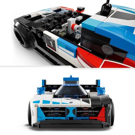 76922 LEGO® Speed Champions BMW M4 GT3 & BMW M Hybrid V8 võidusõiduautod 
