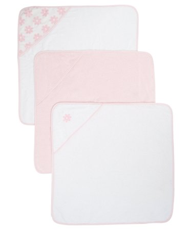 MOTHERCARE New Essentials Towels 3Pk Pink 652732 652732