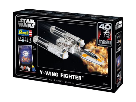 REVELL 1:72 mudel Star Wars Y-wing Fighter, 05658 05658
