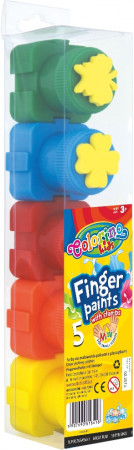 Colorino Kids sõrmevärvid 5 värvi, 18418PTR 18418PTR