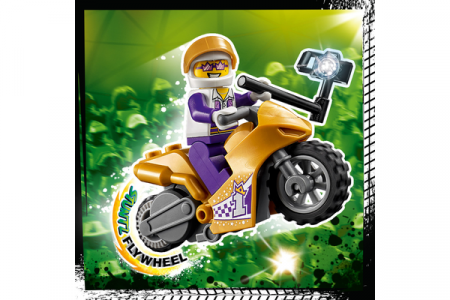 60309 LEGO® City Stunt Selfikaameraga trikimootorratas 60309