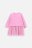 COCCODRILLO pikkade varrukatega kleit CITY EXPLORER NEWBORN, roosa, WC4129102CEN-007-0 