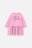 COCCODRILLO pikkade varrukatega kleit CITY EXPLORER NEWBORN, roosa, WC4129102CEN-007-0 