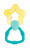 CANPOL BABIES veega närimisrõngas kõristiga Magic Wand, kollane, 56/152_yel 56/152_yel