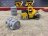 CAT liivamänguasjade komplekt Mini Crew Road Roller, 83375 83375