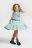 COCCODRILLO pikkade varrukatega kleit GARDEN ENGLISH KIDS, piparmündi värv, WC4128101GEK-031- 