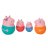 TOOMIES bath toy Peppas Nesting Family, E73526 